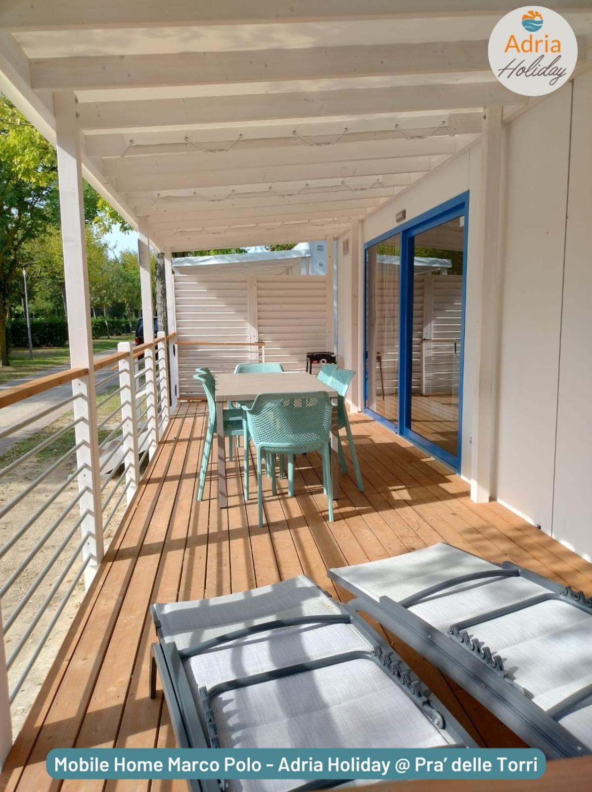 Pra' Delle Torri - Adria Holiday Mobile Homes Каорле Екстериор снимка